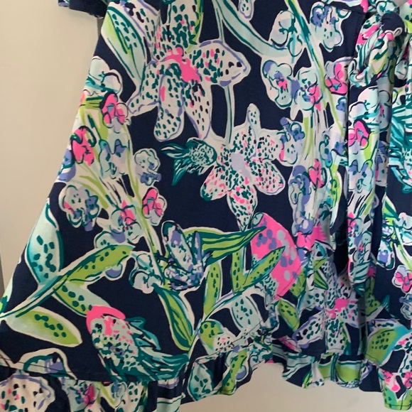 Lilly Pulitzer Pink and Gold Dress - Picture 4 of 4